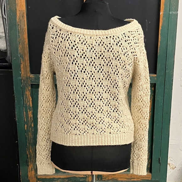 a.n.a A New Approach Open-knit Pullover Sweater - Picture 2 of 5